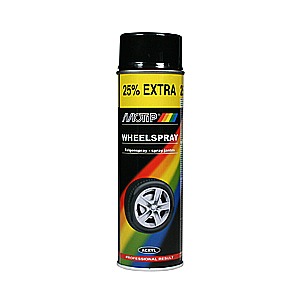 Wheel Spray High Gloss Black 500ml