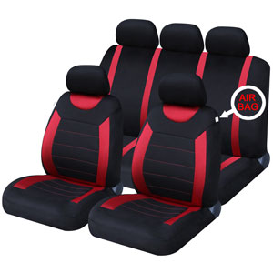 Sakura Carnaby Seat Covers - Red